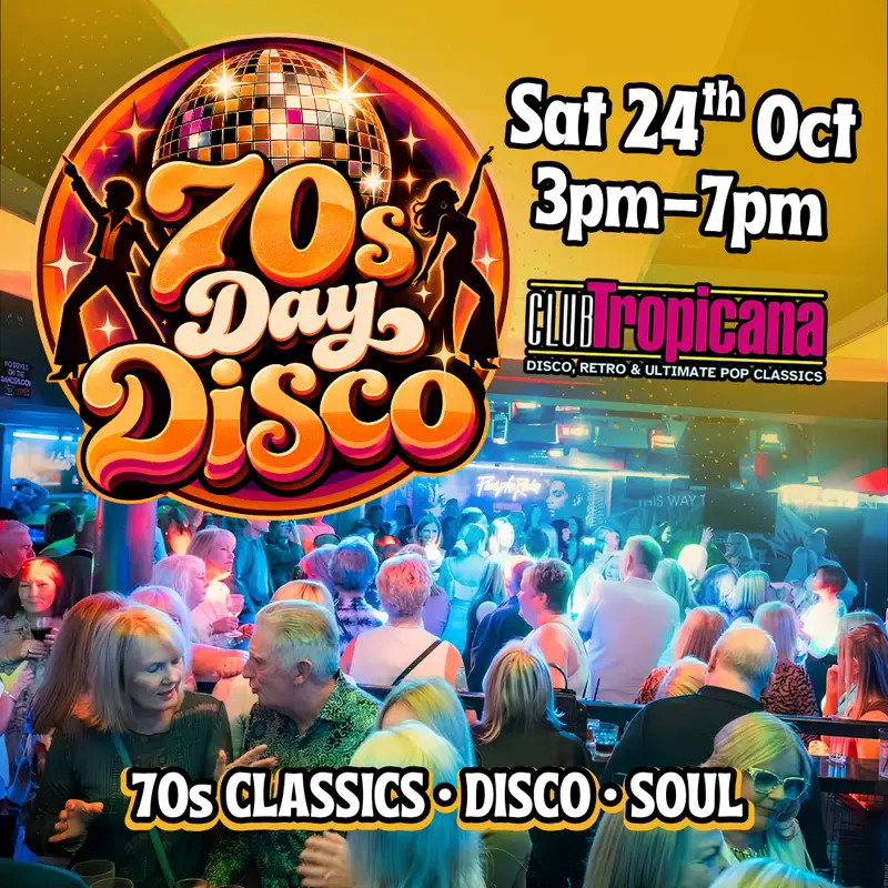 70s Day Disco | Glasgow | 24th October artwork